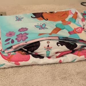 Colorful Cartoon Character Bedding Set